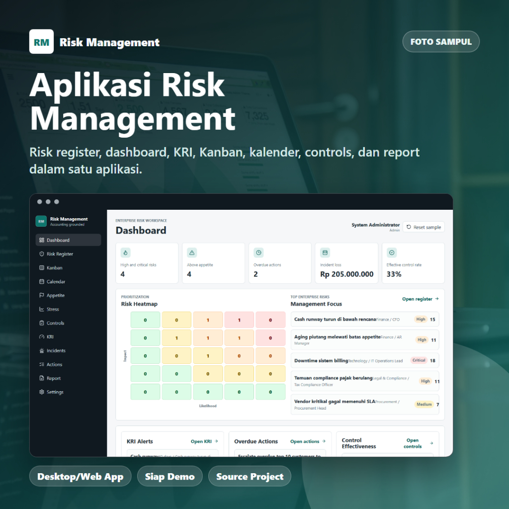 ID TECH Aplikasi Risk Management