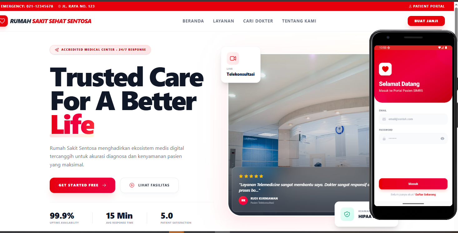 SIM Rumah Sakit - SIMRS Terpadu